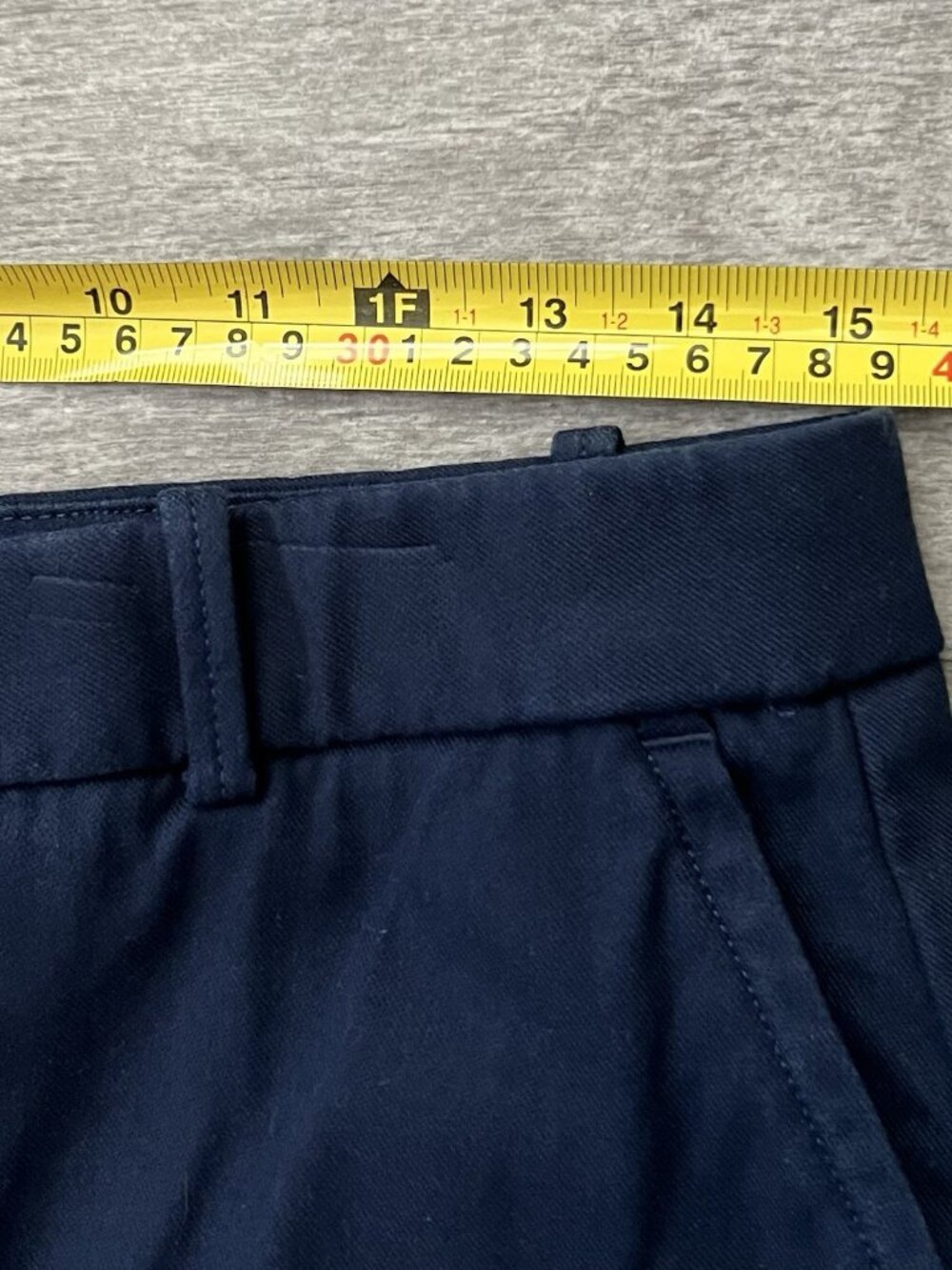 Spanx Women’s Stretch Twill Straight Leg Pants Timeless Navy Size Large 21280Q - Picture 6 of 8